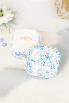 Toile de jouy  - weiss