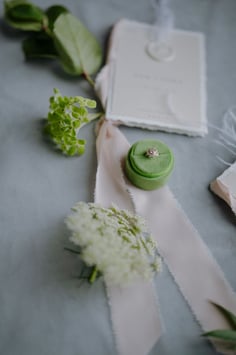 Ringbox rund, Farbe MAIGRÜN