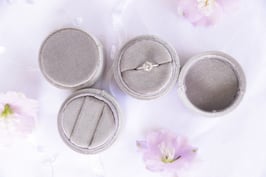 Ringbox rund, Farbe LIGHT GREY