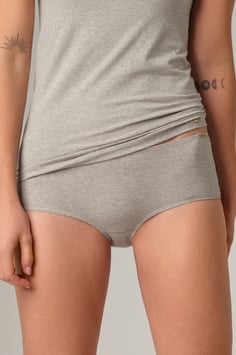 comazo earth Panty grau melange