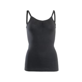 Living Crafts Spaghettiträger Unterhemd schwarz