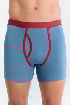 Albero Natur Boxershort  mit Eingriff denimblau