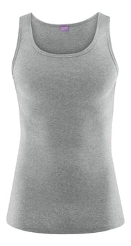 Living Crafts Unterhemd grau mealnge