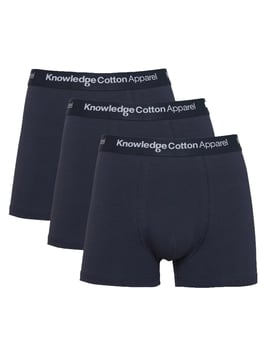 Knowledge Cotton Apparel Boxershorts blau