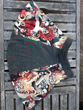 Muertos Babes Skate Skirt 30" waist One-of-a-Kind!