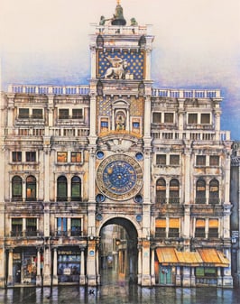 Goldammer, Karl - Uhrturm St. Marco