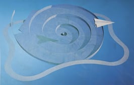 Kubiczek, Alexander - Papierflieger über Spirale