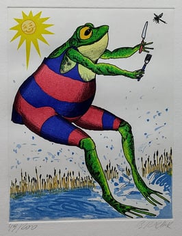 Bracher, Erwin - Gourmet Frosch