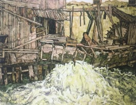 Schiele, Egon - Die Mühle