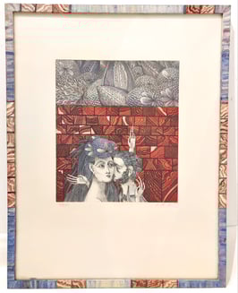 Hutter, Wolfgang - Ein liebend Paar vor der Steinmauer