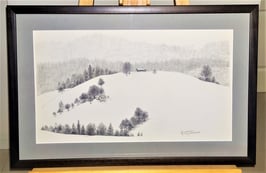 Goldammer, Karl Originale Zeichnung - Hochrotherd 1983