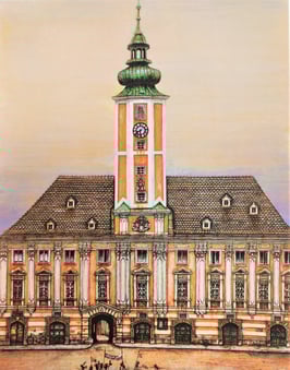 Goldammer, Karl - Rathaus St. Pölten