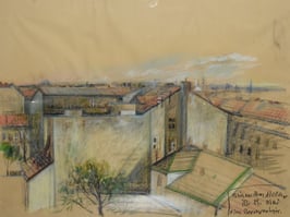 Bramer, Josef - Blick aus dem Atelier Wien Sternwartestraße