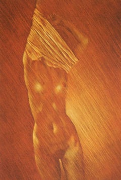 Mühlbacher, Josef - Frauenakt braun