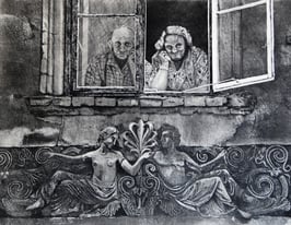 Zadrazil, Franz - Oma und Opa