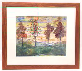 Schiele, Egon - Four Trees