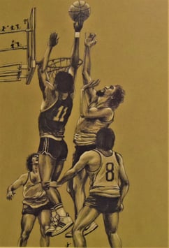 Goldammer, Karl - Basketballer Spiel und Mäuse