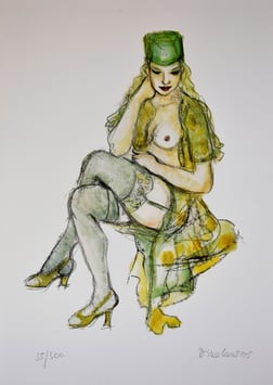 Larot, Dina - Pollo IV - Mädchen mit dem grünen Hut