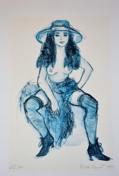 Larot, Dina - Mädchen mit blauem Hut