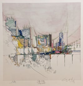 Ebster, Manfred - Uni City Skyline