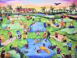 Pergola, Linnea - Golf Course - Fore 1997