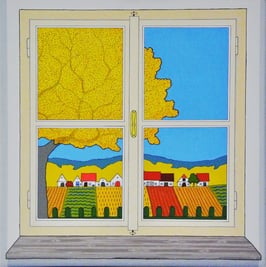 Fuchs, Gerhard Stefan - Fenster Herbst