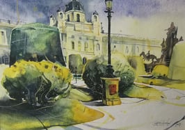 Schweizer, Heinz - Wien Maria Theresienplatz