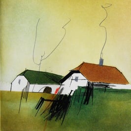 Balluf, Ernst - Mühlviertler Gehöft