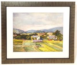 Schiele, Egon - Landschaft in North Austria