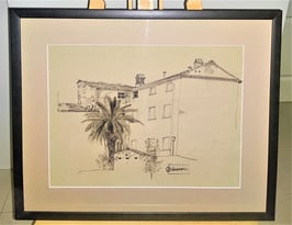 Goldammer, Karl Originale Zeichnungen - Ibiza