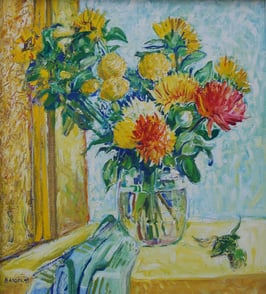 Anger, Heinz - Stillleben mit Blumen