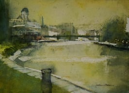 Kern, Helmut - Aspernbrücke mit Urania