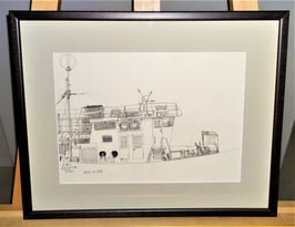 Goldammer, Karl Originale Zeichnung - Amor de deus 1980