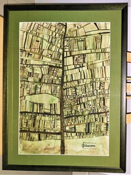 Goldammer, Karl Originale Zeichnung - Grüner Baum