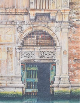 Goldammer, Karl - Kanaltor in Venedig