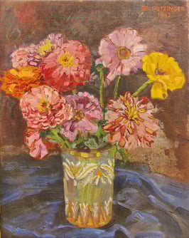 Götzinger, Otto Ernst - Pfingstrosen