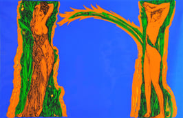 Fuchs, Ernst - Erschaffung der Eva