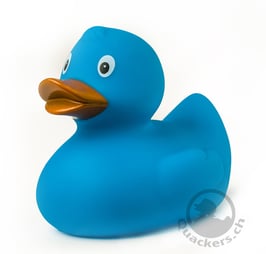 Badeente Hellblau