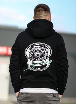 Hoodie black Wheel