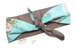 Bandana blue Flower
