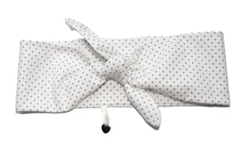 Bandana weiß Dots