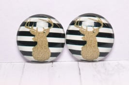 Stripe golden Hirsch