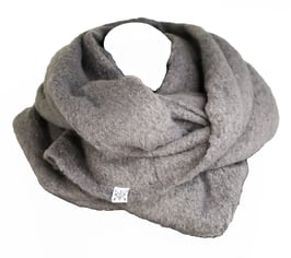 Uni Schal grau