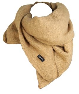 Uni Schal beige