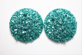 Glitzer türkis