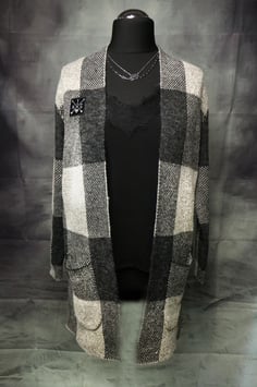 Cardigan kariert