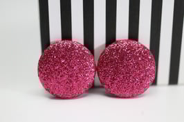 Glitzer Ohrringe bunt 2