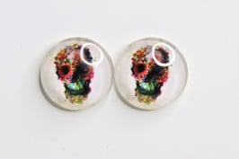 Totenkopf weiß Blüten