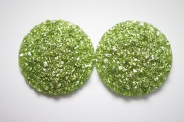 Glitzer Hellgrün