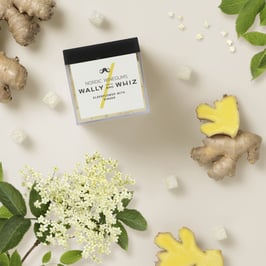 Holunderblüte mit Ingwer, Cube